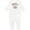 AA-White, variant on My Dad Graduated and I'm Super Proud Baby Romper Coveralls