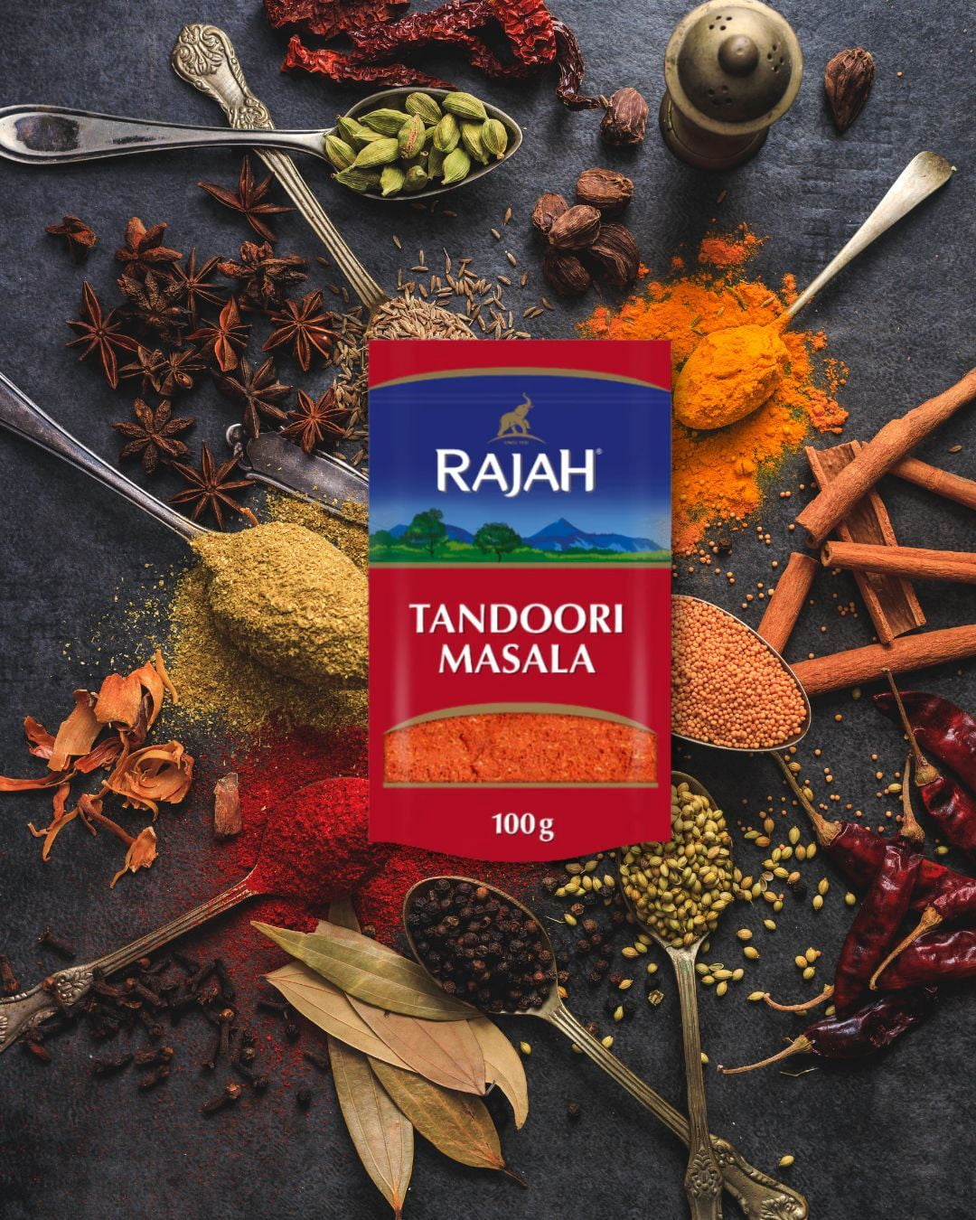 Rajah Mixed Spices Seasonings for Breakroom Meal Prep Walmart