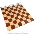 thumbnail image 4 of Zelus Borderless Tournament Chess Board with Inlaid Mahogany Wood, Large 18 x 18 Inch, Board Only, 4 of 4