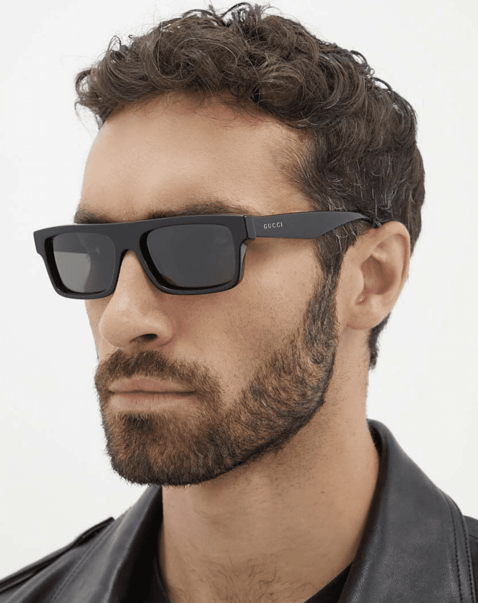 Sunglasses Gucci GG 1195 SK- 001 Gold / Grey - Walmart.com