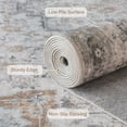 thumbnail image 5 of Runner Rug 2x5 Non Slip Machine Washable Vintage Hallway Runner Rug, Rugs for Entryway, Hallway, Kitchen and Corridor, Light Taupe Brown, 5 of 7