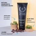 thumbnail image 2 of Zeus Beard Conditioner Wash for Men - Verbena Lime Scent - 8oz - Sulfate-Free, Rinse-Out Softener, 2 of 5