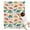 Beige Cartoon Dinosaurs, variant on Beige Cartoon Dinosaurs Flowers Pattern Blanket,Comfortable Soft Flannel Throw Blanket,All Season,Warm Lightweight Blankets for Sofa Bed Couch Living Room Chair,30"x40"