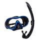 thumbnail image 4 of Gafas de natación para hombre y mujer, juego de snorkel, gafas de natación ligeras y profesionales azul, 4 of 9