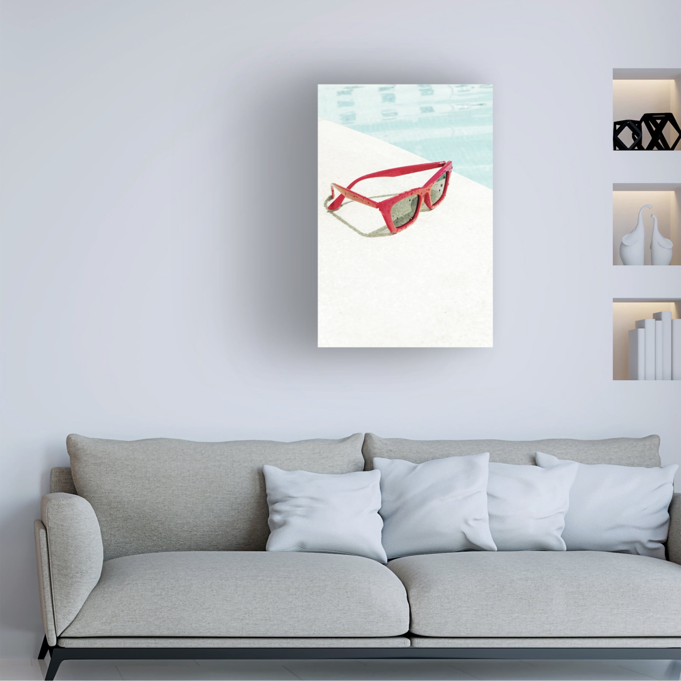 Trademark Fine Art Pictufy Studio III Pool 7 Canvas Wall Art