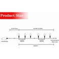 thumbnail image 7 of Bibana Indoor/Outdoor 81 ft Corded Electric Waterproof LED Christmas String Light, 7 of 7