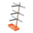 thumbnail image 4 of Organizador de gafas de sol, expositor, estante para gafas, montura de gafas resistente al desgaste Naranja, 4 of 9
