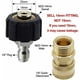 thumbnail image 2 of Pressure washer adapter set with quick connect swivel adapters and garden hose connector kit., 2 of 4