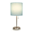 thumbnail image 2 of USB Lamp with Charging Port - Fabric Shade & Steel Base - Bedside, Dorm & Office Lighting, 2 of 8