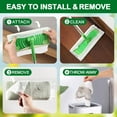 thumbnail image 6 of Dry Sweeping Cloths Compatible with SwifferSweeper Mop - 100 Count Disposable Dry Mop Refills - Unscented Floor Cleaning Pads (Mop Not Included), 6 of 6