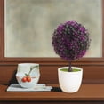 thumbnail image 4 of Kayannuo Rose Flower Centerpiece - 16in Faux Roses for Wedding Table & Office - Pink/Purple Options - Realistic & Elegant - Perfect for Decor, 4 of 6