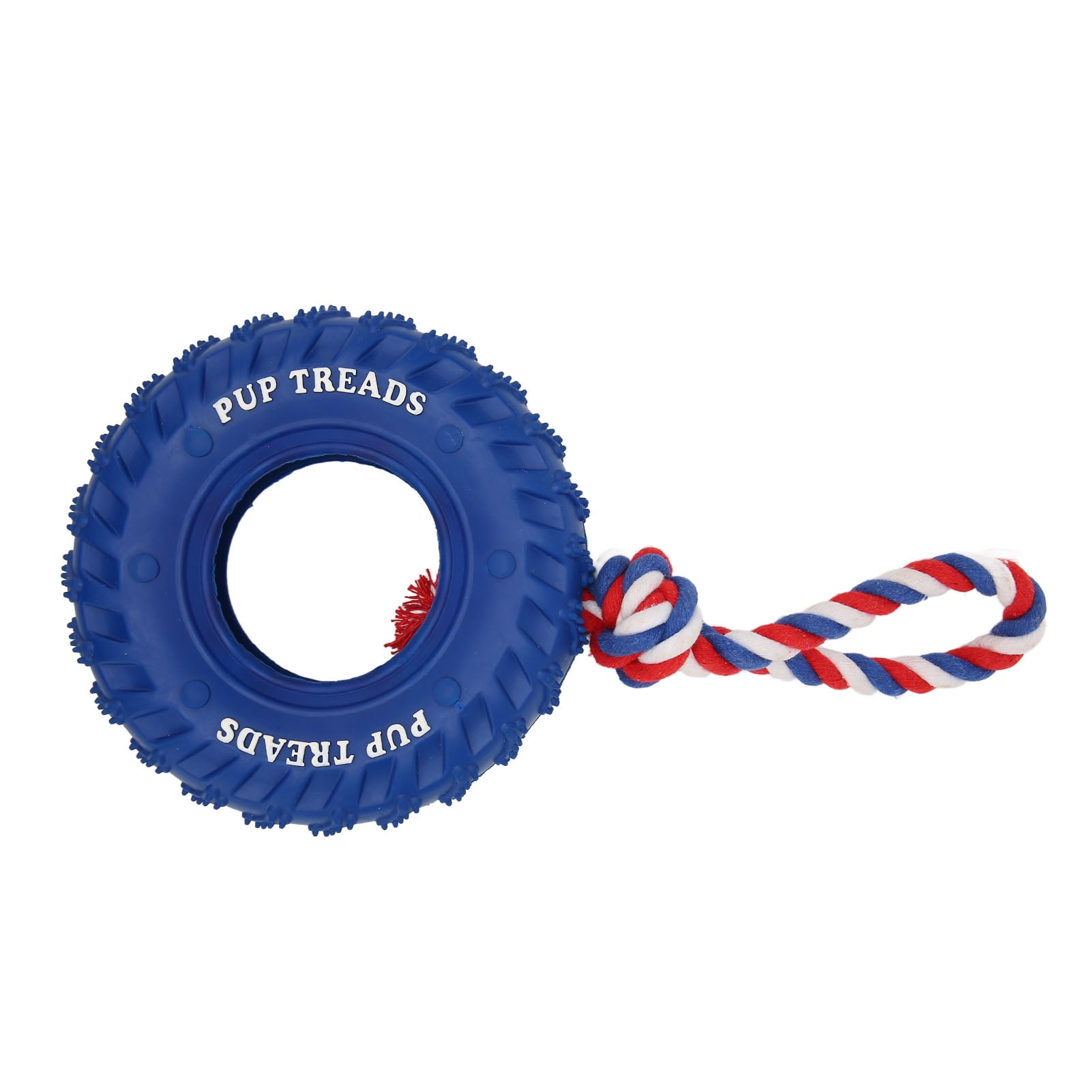 Tire rope dog outlet toy