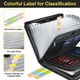thumbnail image 4 of Carpeta de Archivos, Carpeta Ignífuga A4 de Gran Capacidad con Asa, Bolsa Plegable Impermeable Tipo Acordeón para Guardar Documentos., 4 of 5