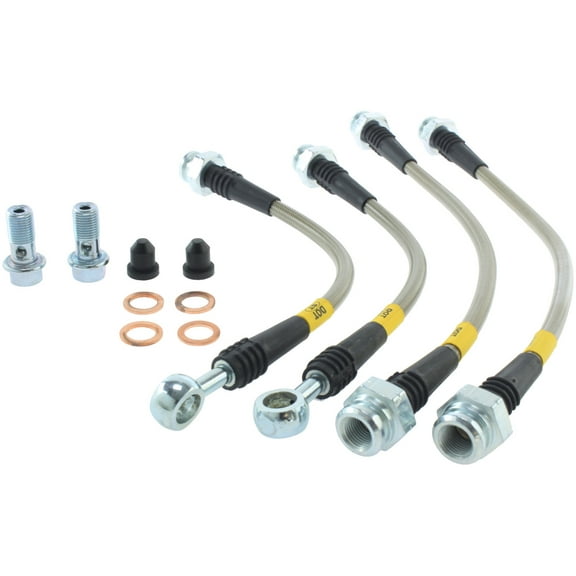 StopTech 950.62504 Stainless Steel Braided Brake Hose Kit Fits 04-06 GTO Fits select: 2004-2006 PONTIAC GTO