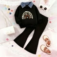 thumbnail image 2 of Hessimy Toddler Boys Girls Spring Summer Thermal Underwear Long Pants Base Layer Soft Comfy Outfits, Thermal Base Comfort(Black,5-6 Years), 2 of 7