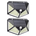 thumbnail image 2 of 2PCS 162 LED Solar Light Outdoor Solar Lamp Powered Sunlight IP65 Waterproof PIR Motion Sensor 3 Smart Modes Street Light, 2 of 10