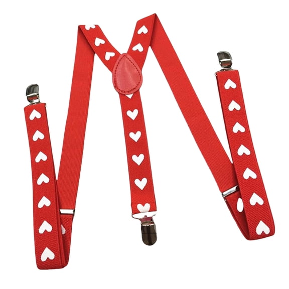 Modern Classical Suspenders Suitable for Men and Women Belt Metal Clip