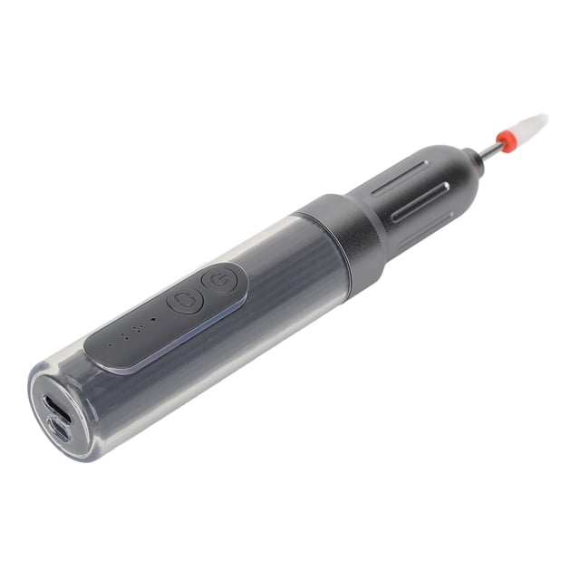 Pen a la Uaña Eléctrica, Kit de Taladro de Umas Eléctricas 500MAH Profesional de 6 Velocidadas de Manicura para Salón