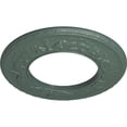 thumbnail image 3 of Ekena Millwork 13 1/4"OD x 7 1/8"ID x 7/8"P Salem Ceiling Medallion (Fits Canopies up to 7 1/8"), Hand-Painted Cloud Burst, 3 of 5