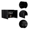 thumbnail image 2 of Boahaus Bucheon Wall Cabinet (Black), 2 of 6