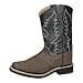 thumbnail image 3 of Kid'S Monterey Brown/Black Cowboy Kids Boot, 3 of 4