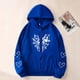 thumbnail image 1 of Ailaofu Womens Spider Web Graphic Zip Up Hoodie Oversized Goth Harajuku Jacket Y2k Grunge Aesthetic Streetwear Sweatshirt, 1 of 7