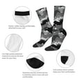 thumbnail image 3 of Pofeuu Horse Silhouette Print Crew Socks, Adult Running Hiking Socks for Youth and Adult, 3 of 6