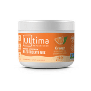 Ultima Replenisher Hydration Electrolyte Powder - Keto & Sugar Free- Feel Replenished, Revitalized- Naturally Sweetened- Non- GMO & Vegan Electrolyte Drink Mix- Orange, 30 Servings