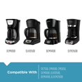 thumbnail image 4 of George Foreman GC3000B Replacement Carafe, 12 Cup, Black, 4 of 4