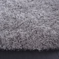 thumbnail image 3 of Safavieh Luxe Paxton Solid Shag Area Rug, Gray, 4' x 4' Round, 3 of 12