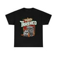thumbnail image 1 of Let's Get Trashed T--shirt, Funny Drinking T-shirt, Funny Racoon Drunk Trash Can Shirt - As Picture - 2XL, 1 of 2