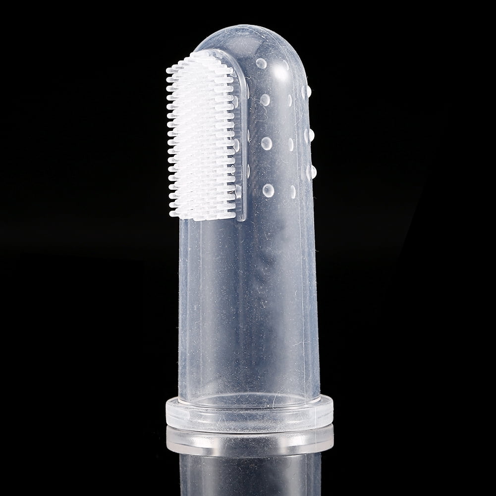 rubber finger toothbrush