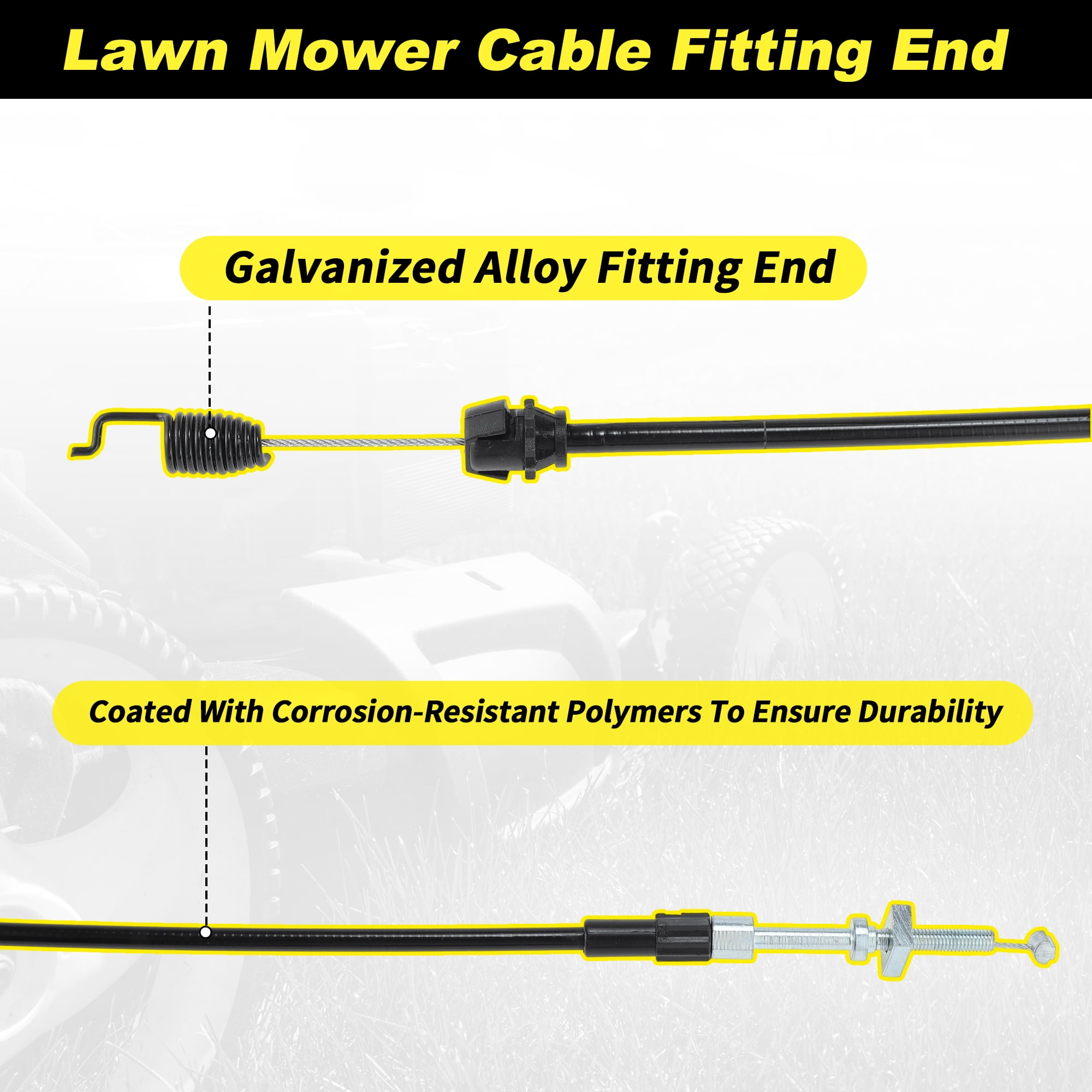 Unique Bargains Drive Cable for Husqvarna Redmax 21 Inch Mowers Control Cable