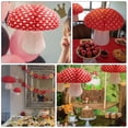 thumbnail image 3 of MasteelfCA 2Pcs Mushroom Shape Lantern Decorative Hanging Lantern Party Layout Lanterns, 3 of 8