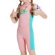 thumbnail image 5 of Trajes de baño para niños Traje de baño cómodo Traje de buceo para niñas y niños Espalda Rosa, 5 of 9