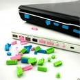 thumbnail image 4 of Opvise 13Pcs/Set Universal Laptop Notebook Silicone Anti Dust Ports Cover Plug Cap, 4 of 8