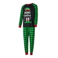 thumbnail image 3 of Elippeo  Family Christmas Pajamas 2023 Xmas Pjs Matching Sets Holiday Home Sleepwear Jammies Outfits, 3 of 10