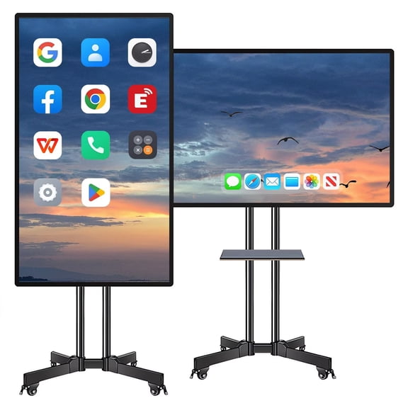JYXCN 49-Inch Interactive Smart Board | 2K Touchscreen Whiteboard with Built-In Camera for Business, Education & Advertising Displays