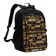 thumbnail image 1 of Balery Yellow Excavator Mochila con carga USB para hombre y mujer - Mochila impermeable y antirrobo para laptop con puerto USB para viajes, trabajo, 1 of 7