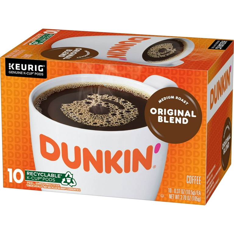 コーヒー Inside23 Original blend coffee Dunkin' Medium Roast Original Blend Coffee, Keurig K-Cup