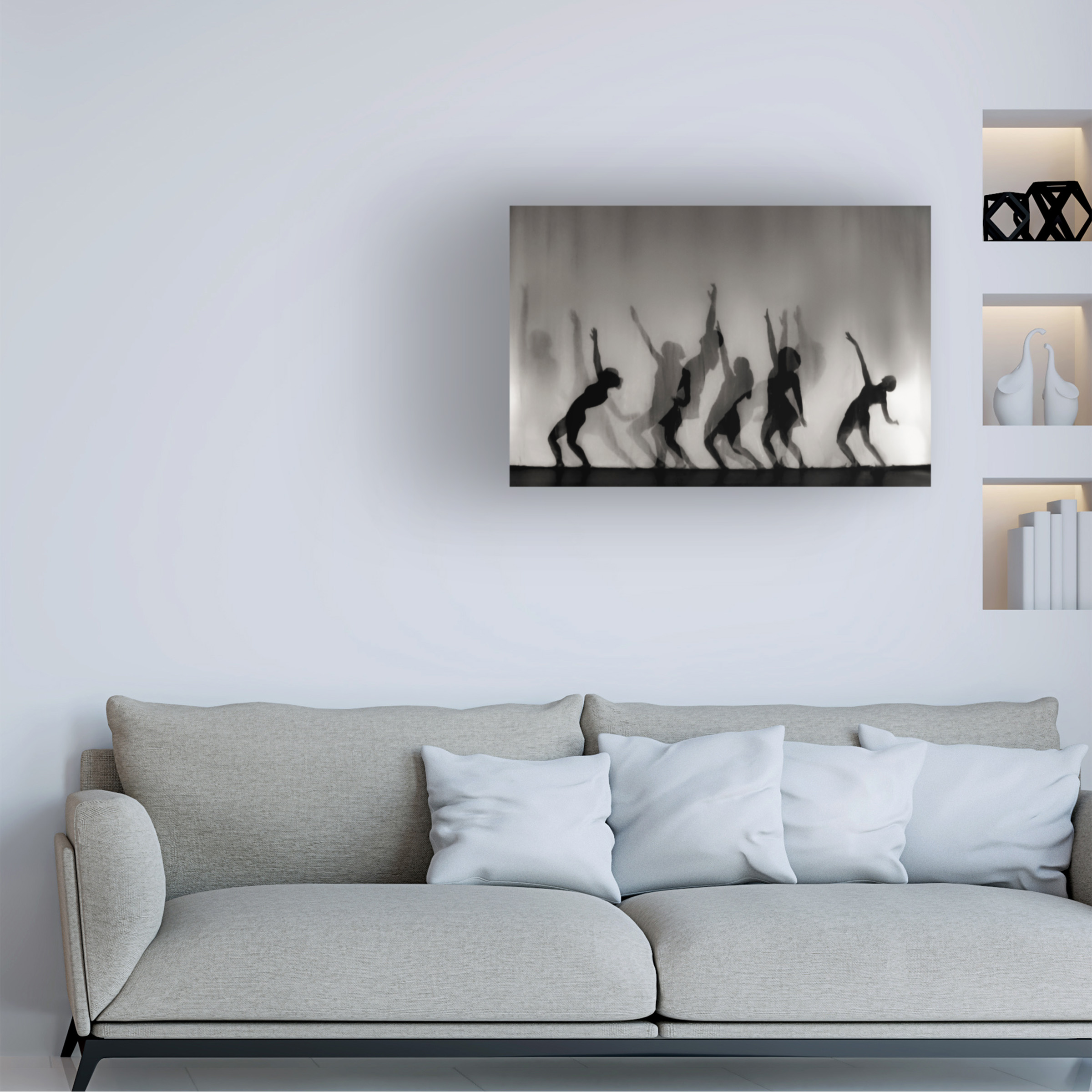 Yvette Depaepe 'Dance Is The Language Of The Soul' Canvas Art