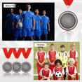 thumbnail image 6 of Uxcell Award Medal, Prize Medal Winner Medal with Neck Ribbon for Competitions Sports Games Spelling Silver, 6 of 7