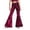 00##-Dark Purple2679, variant on Kiijoy Girls Sequins Print Flared Pants High Rise Stage Performance Trousers, Sizes 5-6