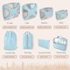 thumbnail image 4 of Set Shacke de 8 unidades, organizador ligero para viajes, de Packing Cubes, 4 of 7