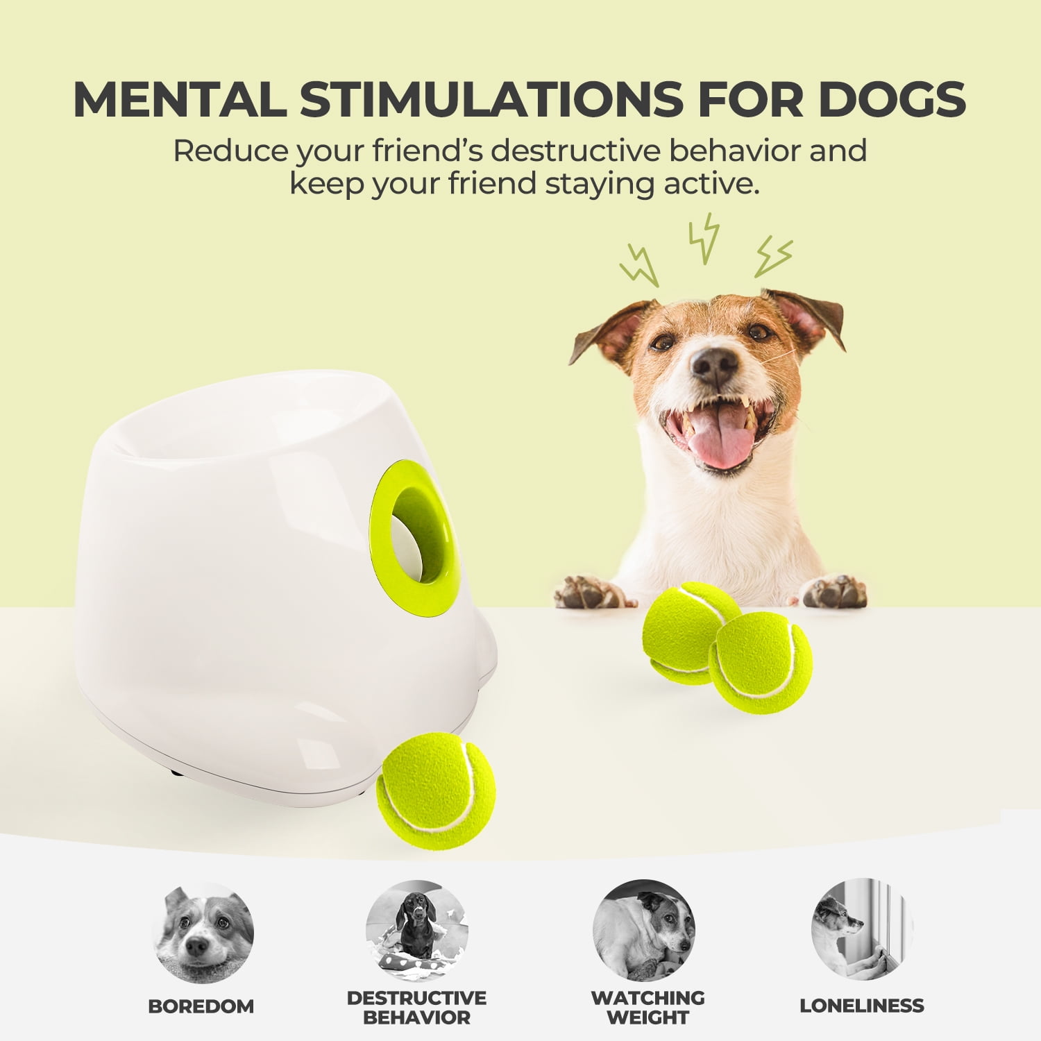 Paws & pals automatic dog ball launcher toy online