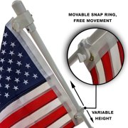 Spearfishing World 20 x 30 Nylon Boat Rod Holder American Outdoor Flag