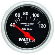 AutoMeter 3337M Sport-CompT Electric Water Temperature Gauge