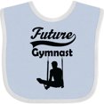 thumbnail image 3 of Inktastic Future Gymnast Baby Boy Boys Baby Bib, 3 of 4