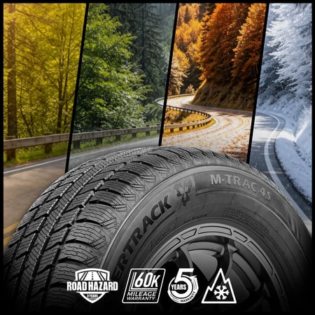 Mastertrack M-TRAC 4S All Weather 225/60R17 103V 3PMSF Extra Load Passenger Tire 225/60/17(Tire Only) Sansujyuku sansujyuku.com