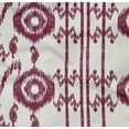 thumbnail image 4 of oneOone Organic Cotton Poplin Twill Fabric Paisley|Stripe & Circle Ikat Printed Craft Fabric BTY 42 Inch Wide, 4 of 4